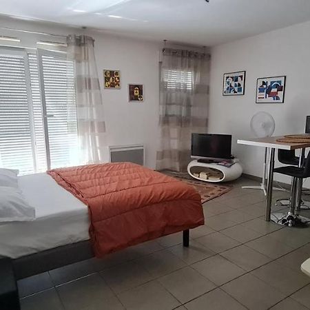Beau Studio Tout Confort Au Calme Avec Parking . Apartment Вильорбан Екстериор снимка