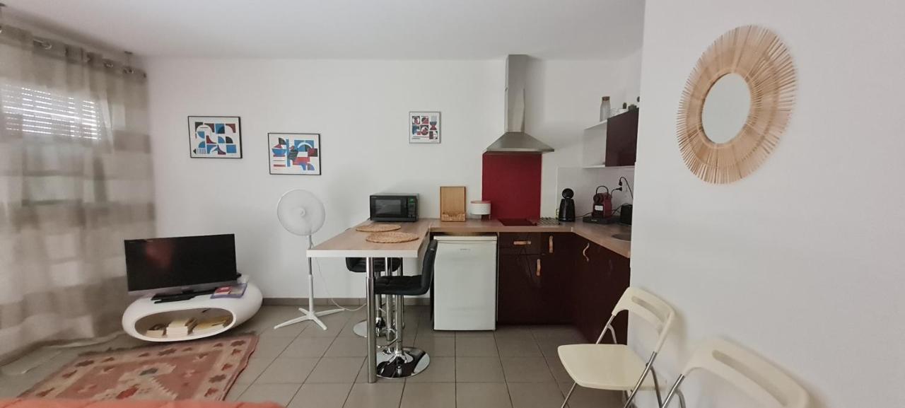 Beau Studio Tout Confort Au Calme Avec Parking . Apartment Вильорбан Екстериор снимка