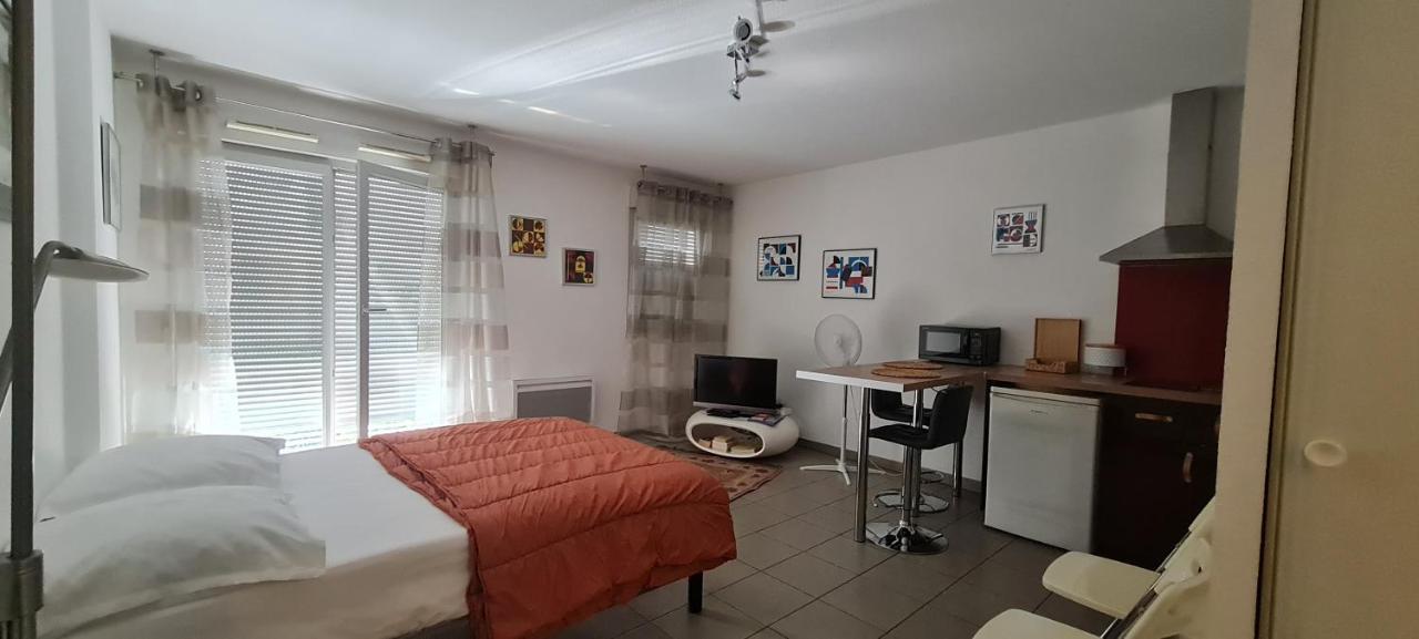 Beau Studio Tout Confort Au Calme Avec Parking . Apartment Вильорбан Екстериор снимка